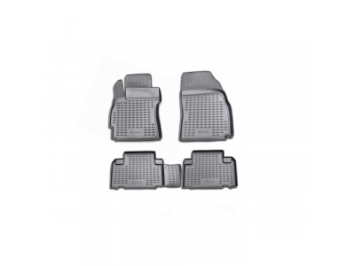 Коврики в салон MAZDA 5 2005-2010, 4 шт. (полиуретан) от ELEMENT Коврики в салон MAZDA 5 2005-2010, 4 шт. (полиуретан)