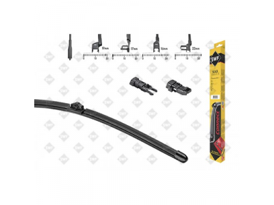 Щетка стеклоочистителя передняя 43cm SWF CONNECT , передняя, 1 шт, 430mm/17'', бескаркасная от SWF Щетка стеклоочистителя передняя 43cm SWF CONNECT , передняя, 1 шт, 430mm/17'', бескаркасная