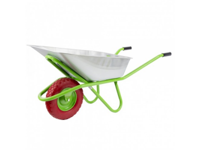 Тачка садово-строительная с PU колесом, грузоподъемность 180 кг, объем 90 л Сибртех от СИБРТЕХ Тачка садово-строительная с PU колесом, грузоподъемность 180 кг, объем 90 л Сибртех