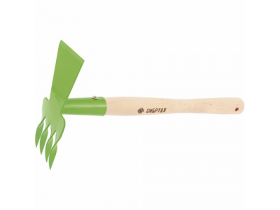 Рыхлитель 4-зубый, витой зуб, комбинированный, профиль "трапеция", дерев. рукоятка СИБРТЕХ Россия от СИБРТЕХ Рыхлитель 4-зубый, витой зуб, комбинированный, профиль "трапеция", дерев. рукоятка СИБРТЕХ Россия