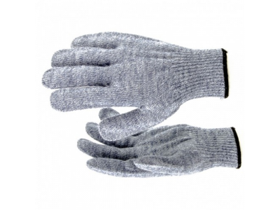 Перчатки трикотажные, акрил, серое мулине, оверлок Россия Сибртех от СИБРТЕХ Перчатки трикотажные, акрил, серое мулине, оверлок Россия Сибртех