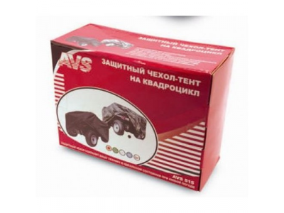 Тент "AVS" АC-515 для квадроцикл (водонепрониц) черный "M" ,208x122x78см от AVS Тент "AVS" АC-515 для квадроцикл (водонепрониц) черный "M" ,208x122x78см