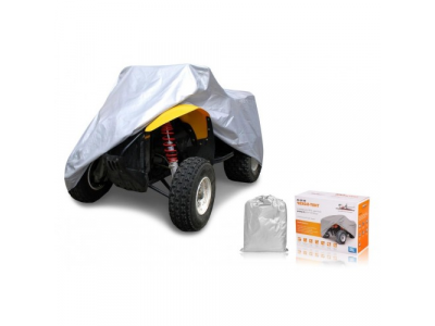 Чехол-тент на квадроцикл защитный, размер XL (251*125*85см), цвет серый, универсальный от Airline Чехол-тент на квадроцикл защитный, размер XL (251*125*85см), цвет серый, универсальный
