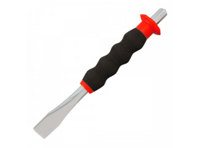 Зубило 19x190 мм, с протектором, KING TONY от KING TONY Зубило 19x190 мм, с протектором, KING TONY