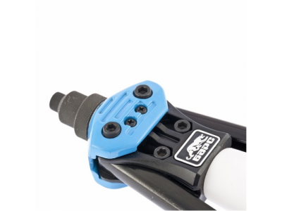 Заклепочник двуручный 310 мм, алюминий 2,4-6,4 мм, сталь 2,4-4,8 мм// БАРС от БАРС Заклепочник двуручный 310 мм, алюминий 2,4-6,4 мм, сталь 2,4-4,8 мм// БАРС