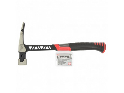 Молоток каменщика, 680 г, цельнокованый, двухкомпонентная обрезиненная рукоятка Matrix Pro от MATRIX Молоток каменщика, 680 г, цельнокованый, двухкомпонентная обрезиненная рукоятка Matrix Pro