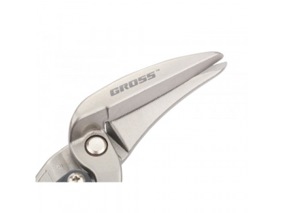Ножницы по металлу"PIRANHA",270мм,прямой и левый проходной рез,сталь-СrMo,двухкомп.рук-ки//GROSS от GROSS Ножницы по металлу"PIRANHA",270мм,прямой и левый проходной рез,сталь-СrMo,двухкомп.рук-ки//GROSS