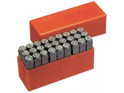 Клейма буквенные 8мм CrMo латиница набор. от LICOTA Клейма буквенные 8мм CrMo латиница набор.