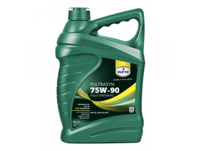 Масло трансмиссионное синтетическое "Eurol Fultrasyn 75W-90 GL 3/4/5", 5 л.