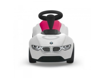 Детский автомобиль BMW Baby Racer III, White / Raspberry Red, 2016, артикул 80932413784