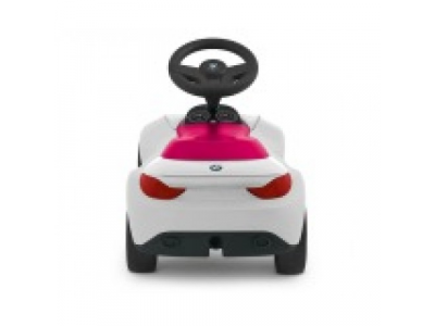 Детский автомобиль BMW Baby Racer III, White / Raspberry Red, 2016, артикул 80932413784
