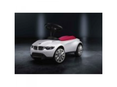 Детский автомобиль BMW Baby Racer III, White / Raspberry Red, 2016, артикул 80932413784