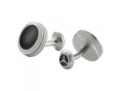 Запонки Mercedes-Benz Cufflinks, Silver / Black, артикул B66953090 от Mercedes Запонки Mercedes-Benz Cufflinks, Silver / Black, артикул B66953090