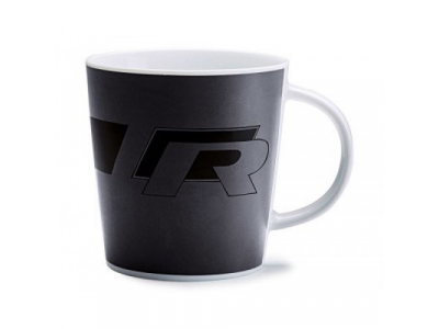Кофейная кружка Volkswagen R Collection Mug, Black, артикул 15D069601 от VAG Кофейная кружка Volkswagen R Collection Mug, Black, артикул 15D069601