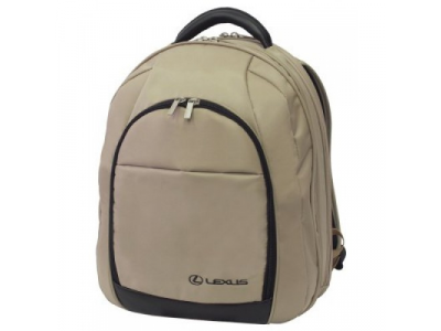 Рюкзак с логотипом Lexus, бежевый, артикул OTP2490SVB от LEXUS Рюкзак с логотипом Lexus, бежевый, артикул OTP2490SVB