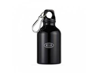 Алюминиевая фляжка с карабином Kia, артикул R8480AC476K от KIA Алюминиевая фляжка с карабином Kia, артикул R8480AC476K