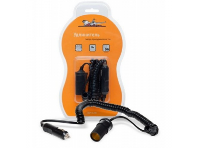 Прикуриватель-удлинитель AIRLINE в салон с витым шнуром от Airline Прикуриватель-удлинитель AIRLINE в салон с витым шнуром